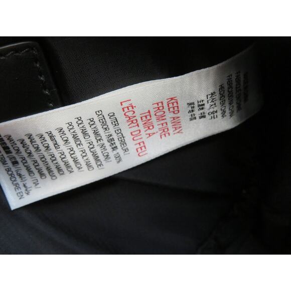 $760 BURBERRY CANNON CHARCOAL GRAY NYLON BLACK LOGO ZIP FANNY PACK BELT BUM BAG - Picture 14 of 15